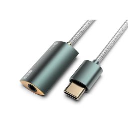 DAC portátil ddHiFi Adaptador USB-C o Lightning salida 3,5 mm alta fidelidad
