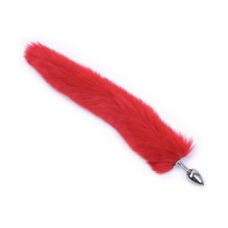 Plug anal Do You Erotic con cola de peluche sintética suave 39 cm