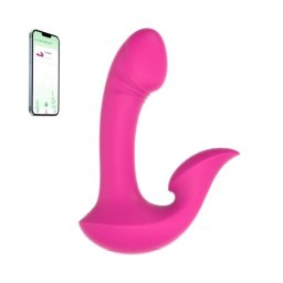 Vibrador doble estimulación Do You Erotic control app 10 modos silicona premium
