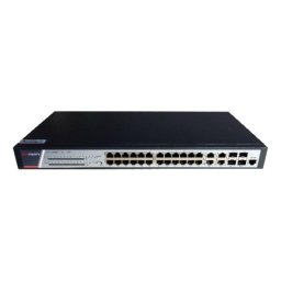 Switch Hikvision DS-3E2528P(B) 24 Puertos Gigabit PoE Layer 3 Gestionado