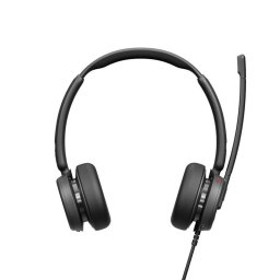 Auriculares EPOS IMPACT 400 MS UC con cable USB-C y USB-A, Cancelación de Ruido, uso profesional, negros
