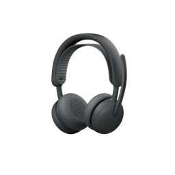 Auriculares Logitech Zone Wireless 2 inalámbricos Bluetooth con Cancelación de Ruido, micrófono y USB-C, uso profesional, color grafito