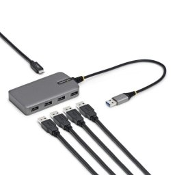 Hub StarTech 5 puertos 5 Gbps modelo 5G4AC-USB-A-HUB USB-A y USB-C Plug and Play