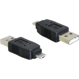DELOCK 65037 - Conector USB Micro a a macho USB A.