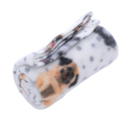 Basics Dogs & Dots manta de felpa para perros - 100 x 70 cm (L x A)