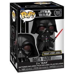 Figura coleccionable Funko Pop Star Wars Darth Vader Lights and Sounds vinilo 12,2 cm