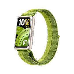 HUAWEI Band 11 Pro Verde Nylon Caja de Aleación de Aluminio / Posicionamiento GNSS Autónomo / Seguimiento del Sueño Mejorado