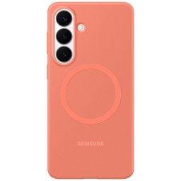 Funda para móvil Samsung EF-ES947COEGWW Silicona Rojo Coral Magnética MagSafe para Galaxy S26 Plus