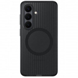 Funda para móvil Samsung Rugerizada Magnética Antigolpes Multicapa Negra para Galaxy S26