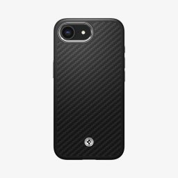 Funda para móvil Spigen Enzo Aramid Cover case Aramida Negra MagSafe para iPhone 16e