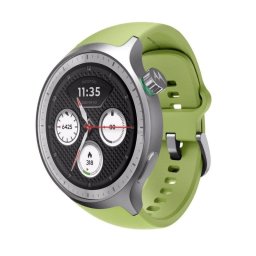Motorola Moto Watch Bluetooth GPS 47mm OLED Plata Verde Resistencia Agua IP68+1ATM SpO2 Pulsómetro