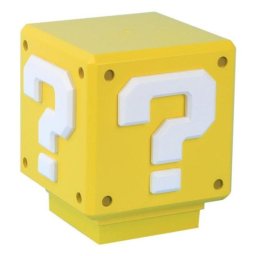 Lámpara Paladone PP3428NNV4ID Bloque Super Mario LED sonido táctil portátil