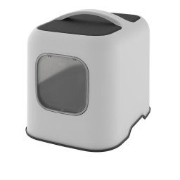 Arenero para gatos Universal Biala Eco Cat Toilet filtro carbón puerta magnética