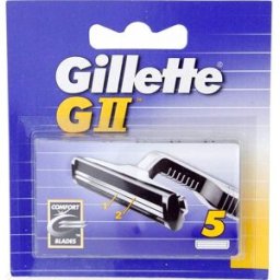 Gillette GII Recambio Maquinilla para Afeitar 5uds