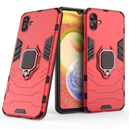 Max Power Digital Funda Magnética con Anillo Roja para Samsung Galaxy A04