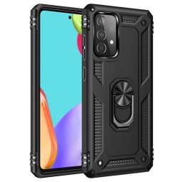 Max Power Digital Funda Magnética Carcasa Anillo Giratorio Negro Para Samsung Galaxy A52/A52S 5G
