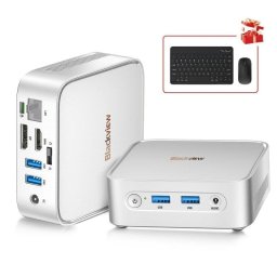 Blackview MP50 Mini PC AMD Ryzen 5 3500U 16GB DDR4 SSD 512GB Windows 11 Pro Plata
