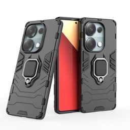 Max Power Digital Funda Magnética con Anillo Negra para Redmi Note 13 Pro / Poco M6 Pro