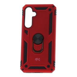 Max Power Digital Funda Magnética Para Samsung Galaxy A52/a52s 5g Carcasa Con Anillo Giratorio Rojo