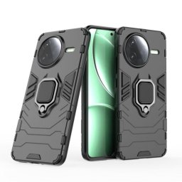 Funda Móvil Doble Capa Soporte Giratorio Silicona Policarbonato Resistente Golpes