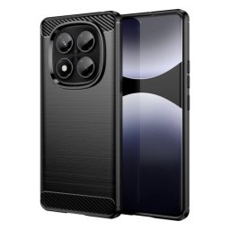 Funda fibra de carbono silicona policarbonato esquinas reforzadas antihuellas para móvil