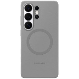 Funda para móvil Samsung EF-ES948CJEGWW Magnética Silicona Gris MagSafe para Galaxy S26 Ultra