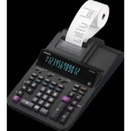Calculadora de sobremesa Casio DR-200R impresión 12 dígitos negra