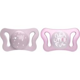 Chicco Chupetes Physio Micro Silicona 0-2m Rosa x2