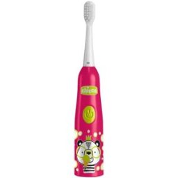 Chicco Cepillo de Dientes Eléctrico +3 Años Panda Rosa