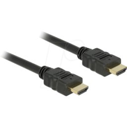 DELOCK 84714 - HDMI de alta velocidad con cable Ethernet, 4K 60 Hz, 2,0 m