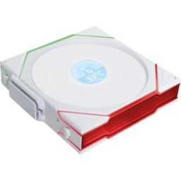 LIAN 12TLLCD1W1W - Lian Li Wireless LCD Ventilador, ARGB, PWM, 120 mm, blanco