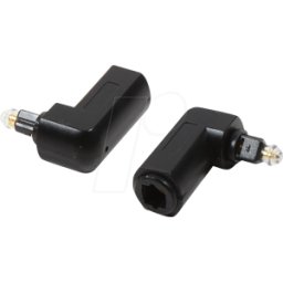 LOGILINK CA1017 - Adaptador Toslink, enchufe Toslink para acoplamiento Toslink, ac