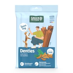 Green Petfood InsectDog Denties snacks para perros - Pack % - 13 x 180 g