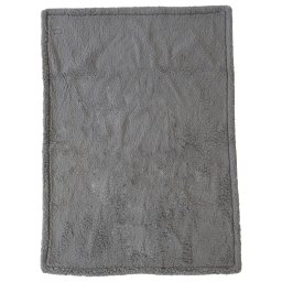 TIAKI manta impermeable para perros, gris - Talla L: 127x 101cm (L x An)