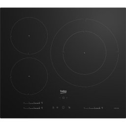 Beko HII 63720 UT Placa de Inducción 3 Zonas Negra