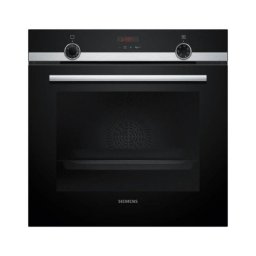 Horno eléctrico Siemens HQ574AER3 71L Negro Inox con vapor, pirolítico y control táctil