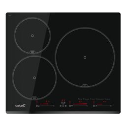 Placa de inducción CATA INSB 6003E2 BK 3 zonas 59 cm Control Digital Negro
