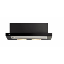 Campana extractora Beko CTB6250B Canalizado 60cm negra semintegrada