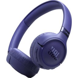 Auriculares JBL Tune 680NC inalámbricos Bluetooth con Cancelación de Ruido adaptativa, micrófono y plegables, color azul
