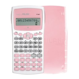 Milan M240 Calculadora Científica Rosa