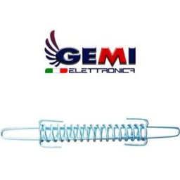 Gemi Elettronica Resorte galvanizado para pastor eléctrico, tensión y durabilidad para portillos y cercas electrificadas gemi