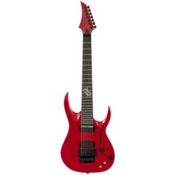 Solar Guitars A1.7FRCAR Sustainiac+ Candy Apple Red de alto brillo