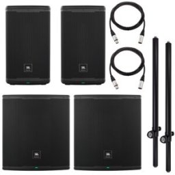 JBL EON710/718S Power Bundle Negro