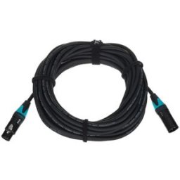 pro snake 70th Mic Cable 10m Negro