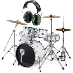 Millenium Focus 18 Drum Bundle White Blanco