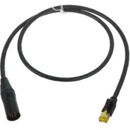 Sommer Cable CAT7 XLRm Adapter 1m black Negro