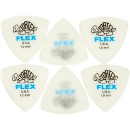 Dunlop Tortex Flex Triangle 1.00 Blanco