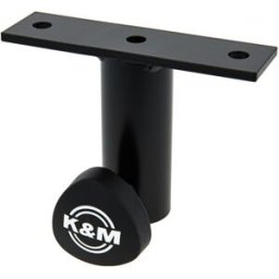 K&M ; 24281 Speaker Screw-On Adapter Negro