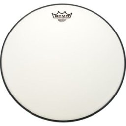 Remo 13" Ambassador Smooth White Blanco