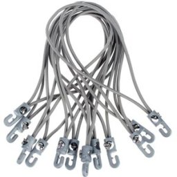Stairville Spannfix Ø 4mm Grey 12 pcs Gris Plata